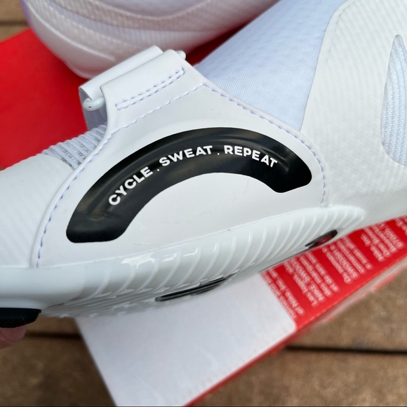 NEW! Nike Superrep Cycle Shoes White Black CW2191-100 Mens 9.5 Womens 11 - Picture 5 of 6